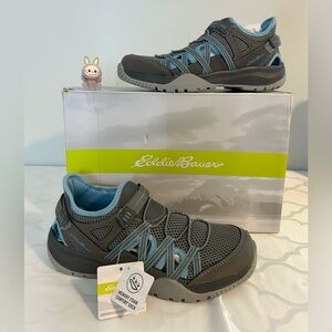 Eddie Bauer Gray and Blue Athletic Shoes